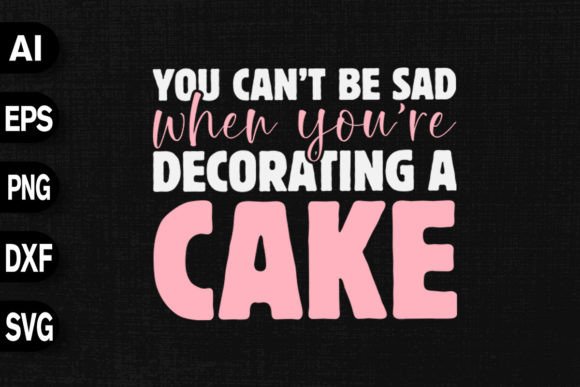 Can't Be Sad When You're Decorating: A Joyful Embroidery Design