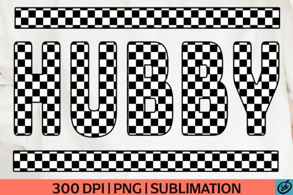 Chekered Hubby PNG Sublimation: A Versatile Graphics Asset for T-Shirt Designs