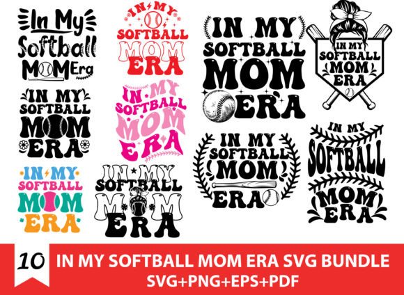 In My Softball Mom Era: A Versatile Graphics Bundle