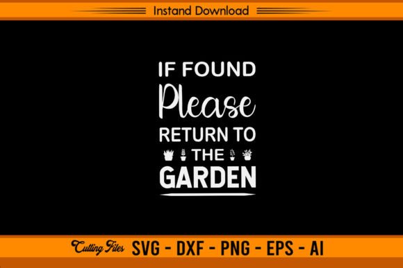 Review: If Found Please Return to the Garden Graphics for T-Shirts