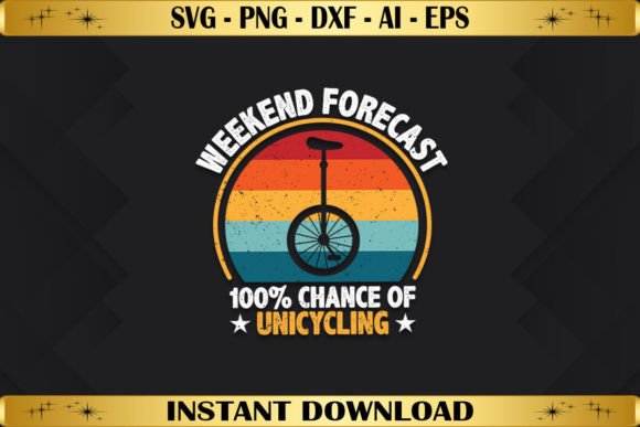 Weekend Forecast 100 Chance: A Fun T-Shirt Design